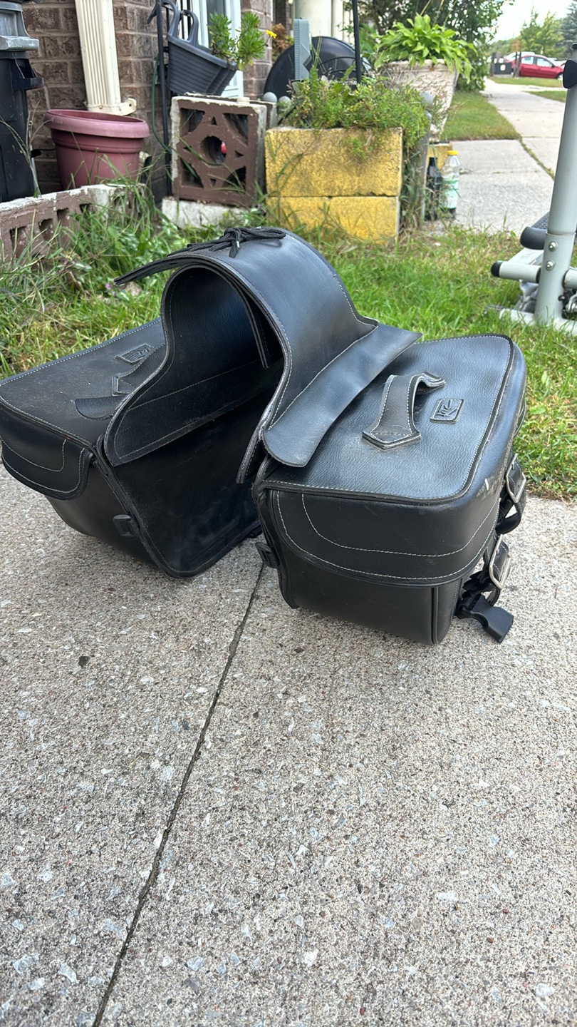 Motorcycle Saddlebags 🧡