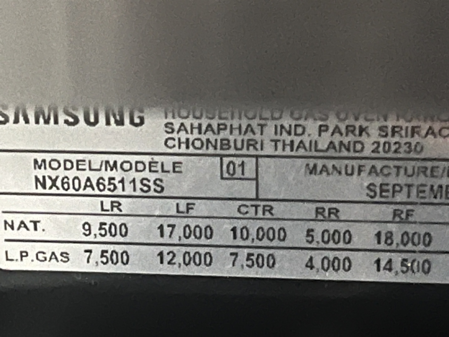 Samsung Oven Range Cover - photo 4