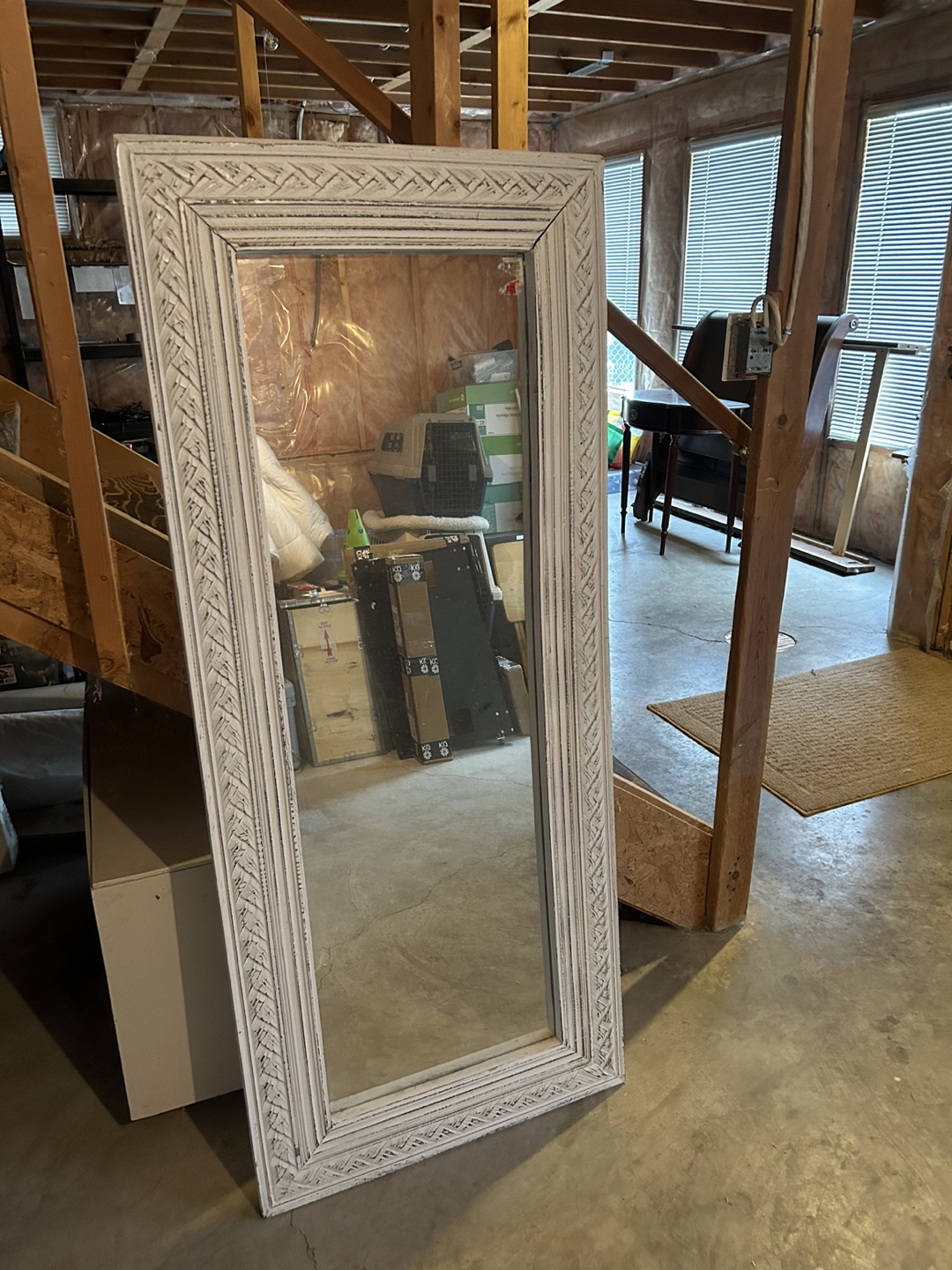 Free - White framed Mirror