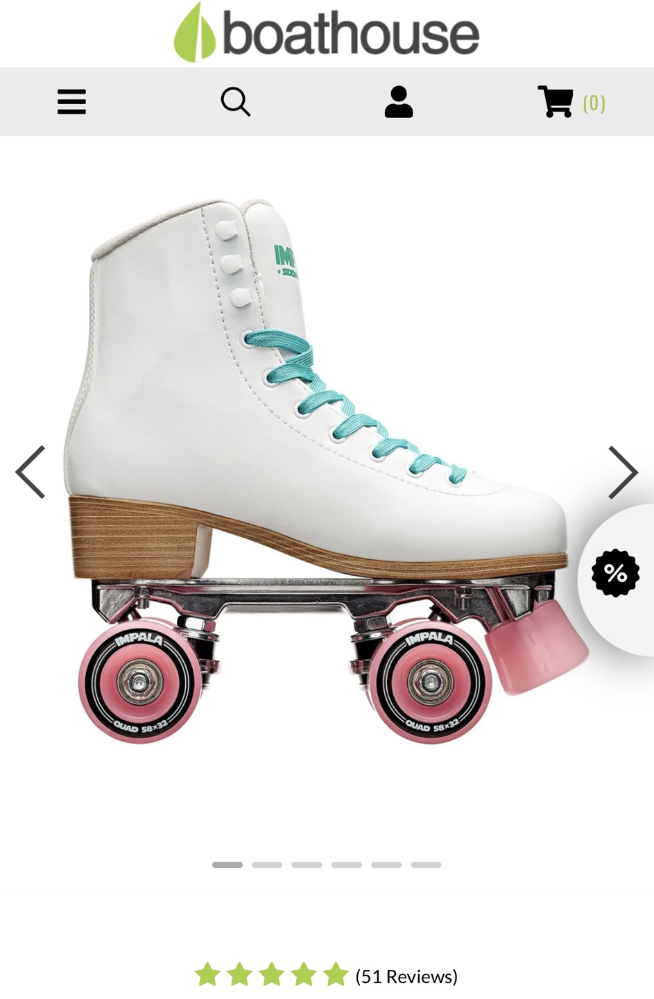 Impala Skates shops Size 9 NWT