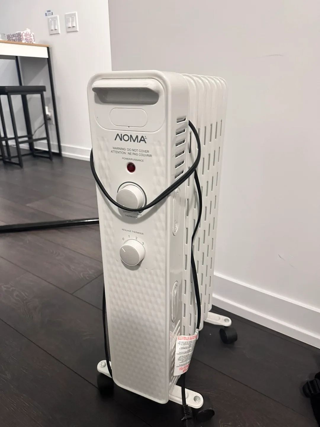 Noma Electric Heater Radiator image indicator(2)