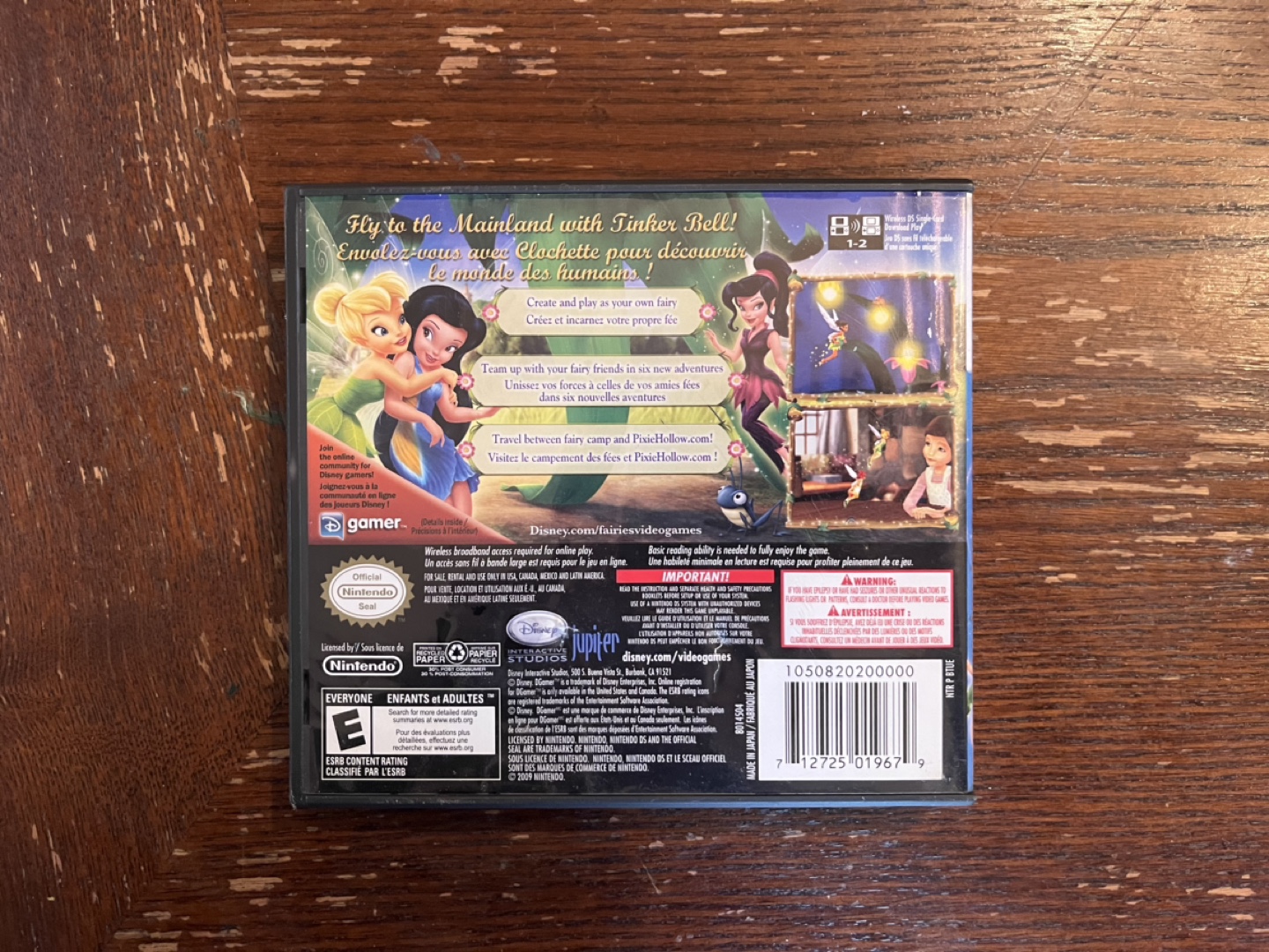 Tinker Bell and the Great Fairy Rescue Nintendo DS Game - photo 3