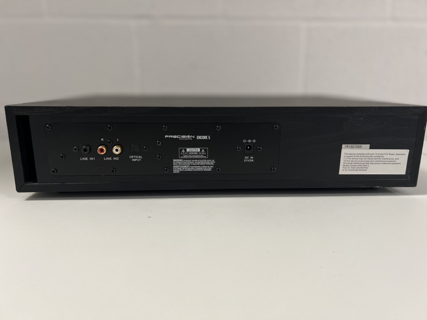 Precision Acoustics Encore 5 Soundbar - photo 3