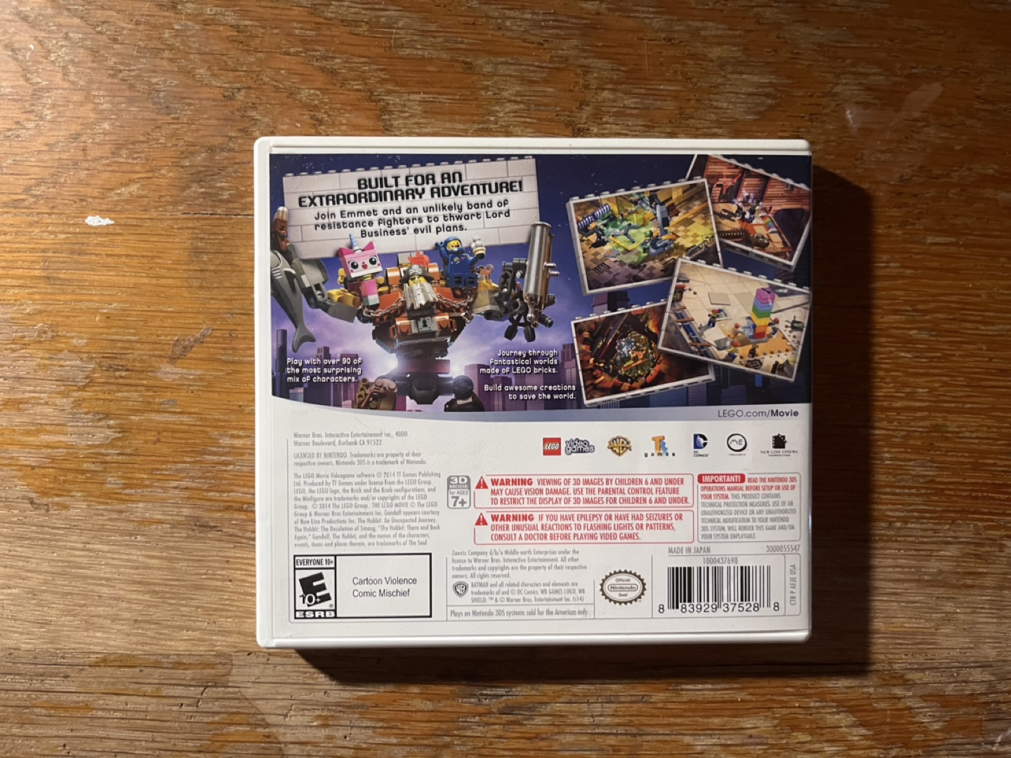 LEGO The Movie Videogame Nintendo 3DS Game - photo 3