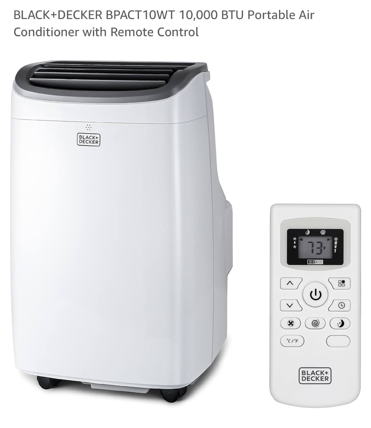 Black + Decker Portable Air Conditioner