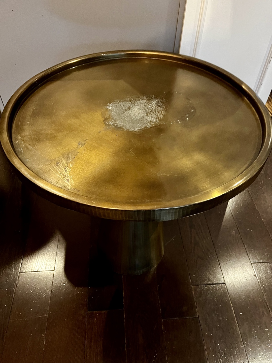 Gold Accent Table - photo 4