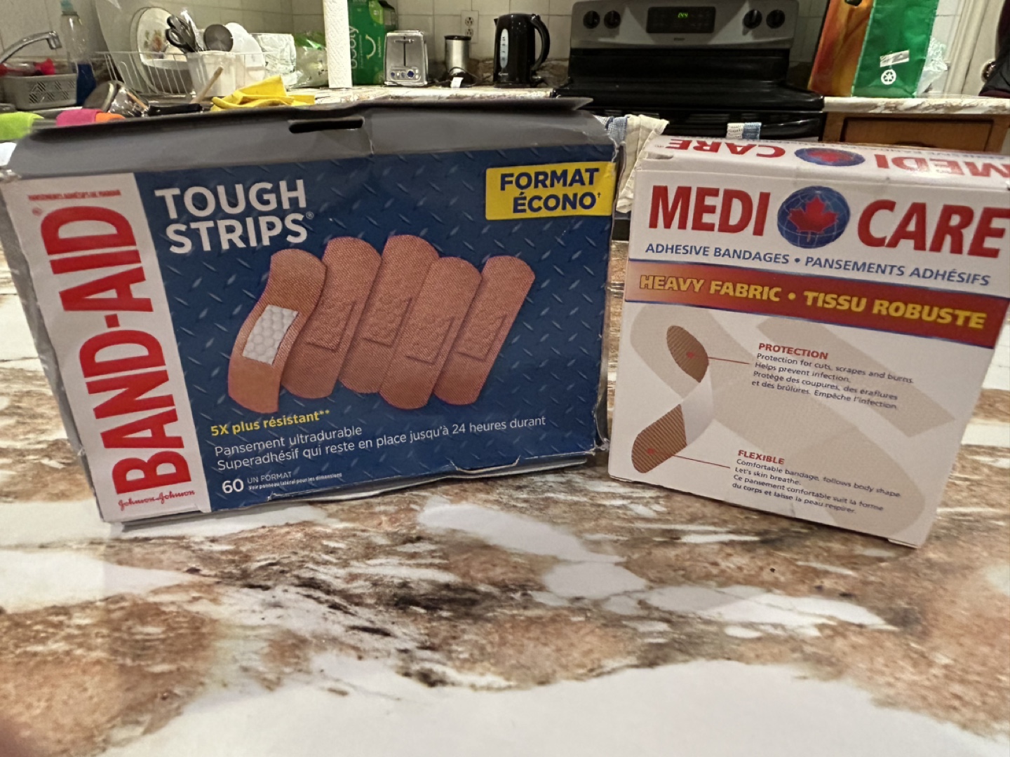 Band-Aid Tough Strips Adhesive Bandages