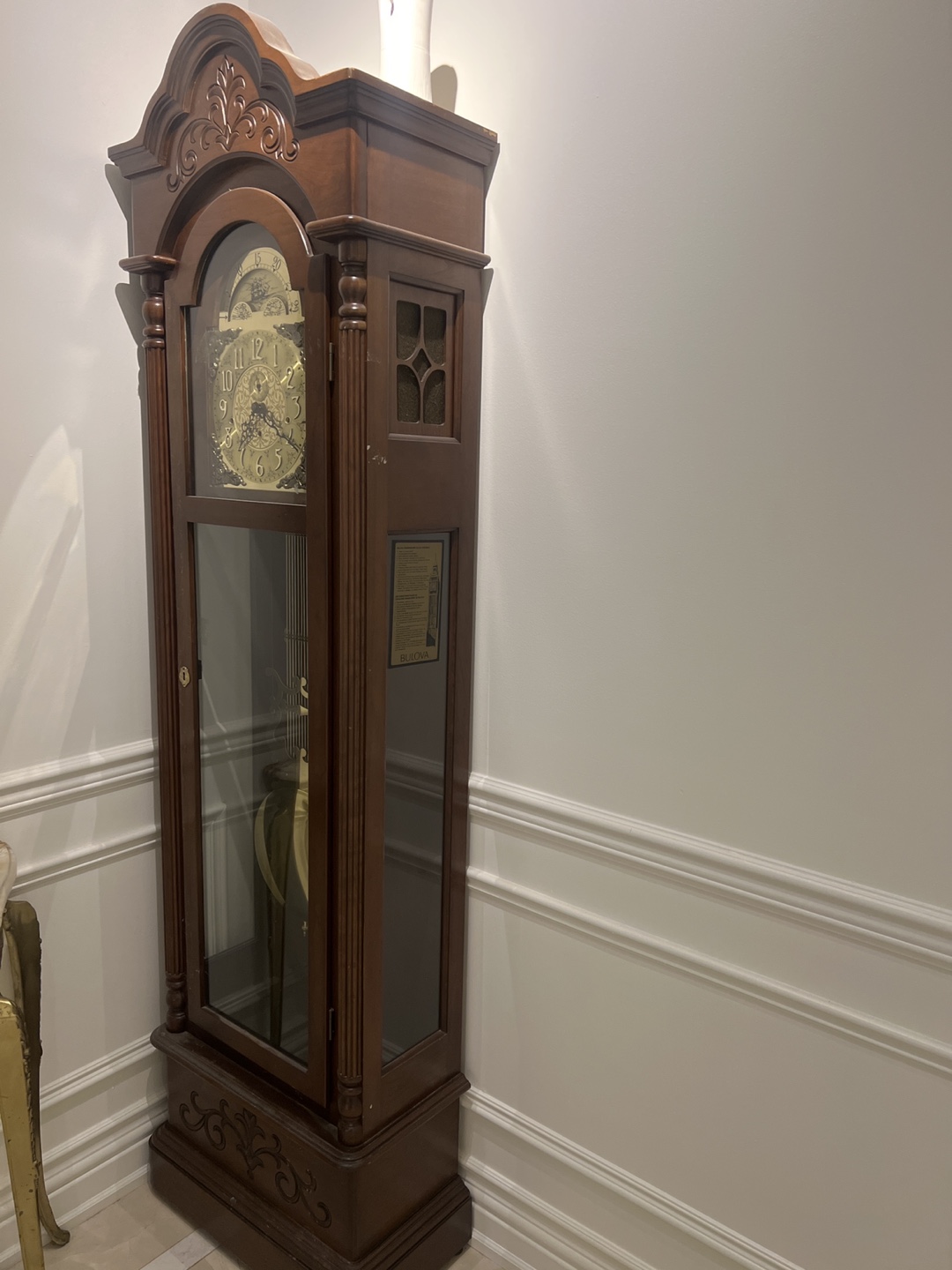 Bulova Grandfather Clock - photo 2