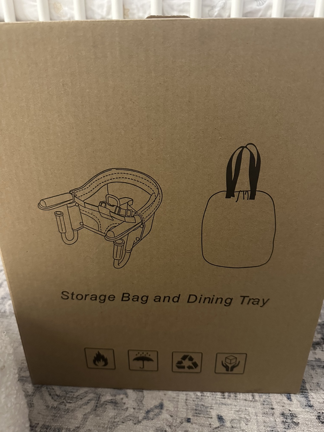 Portable Foldable Baby Travel High Chair - photo 3