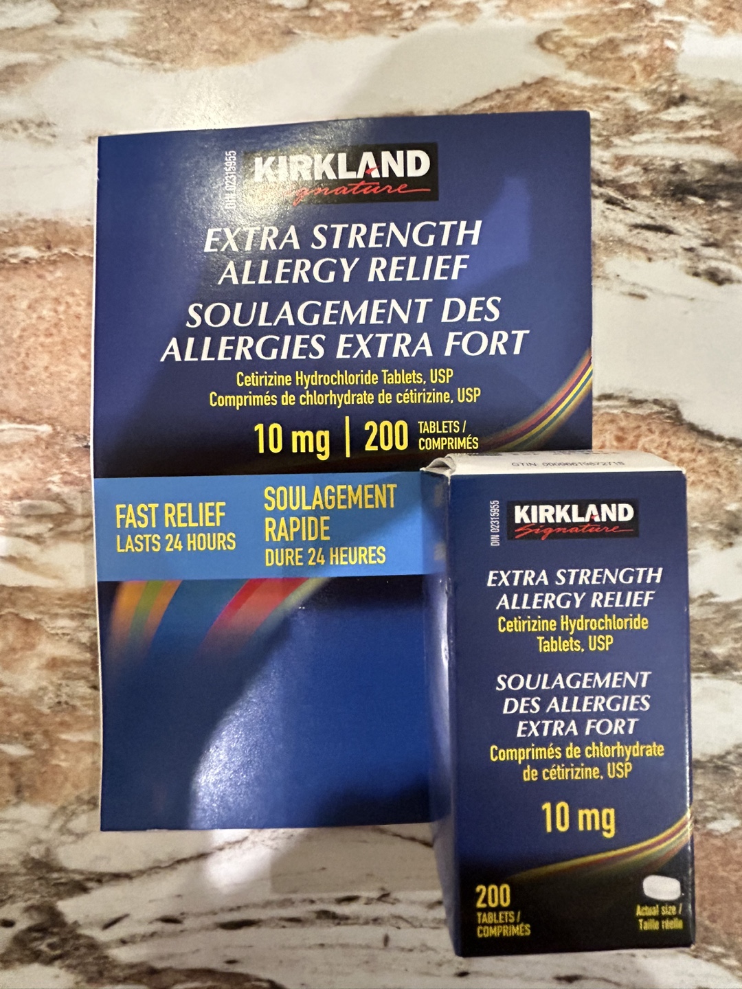 Kirkland Signature Extra Strength Allergy Relief 10mg Tablets