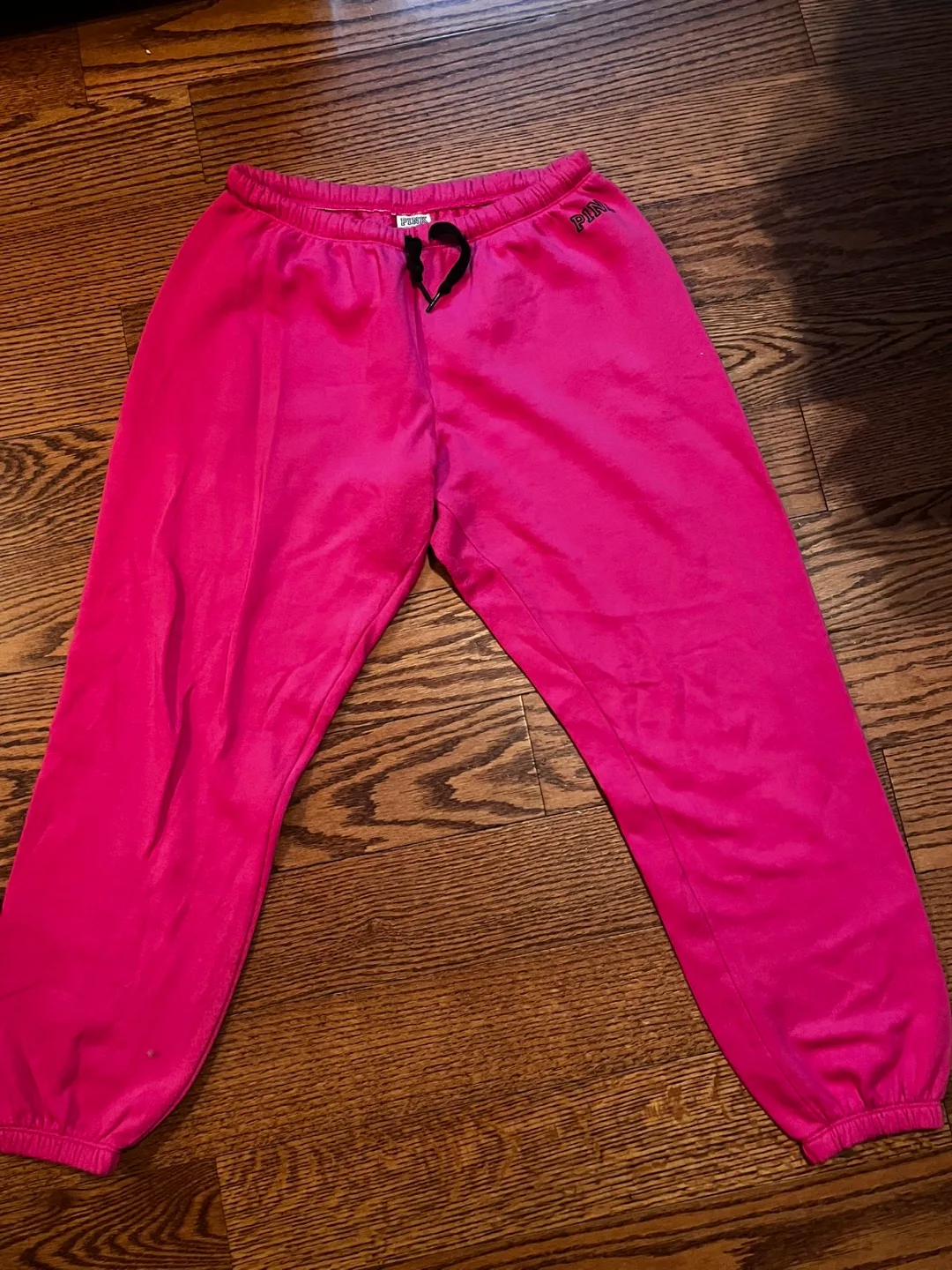 Pink Victoria's Secret Hoodie and Sweatpants Set thumbnail