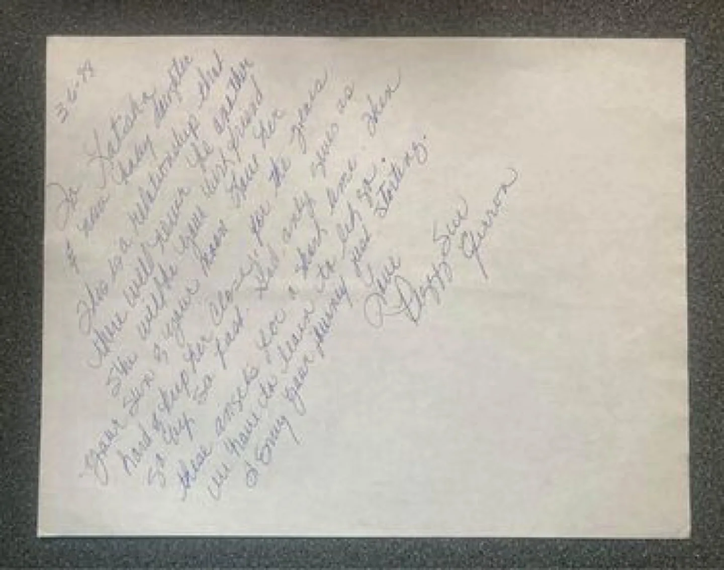 Peggy Sue Gerron Signed Autograph image indicator(2)