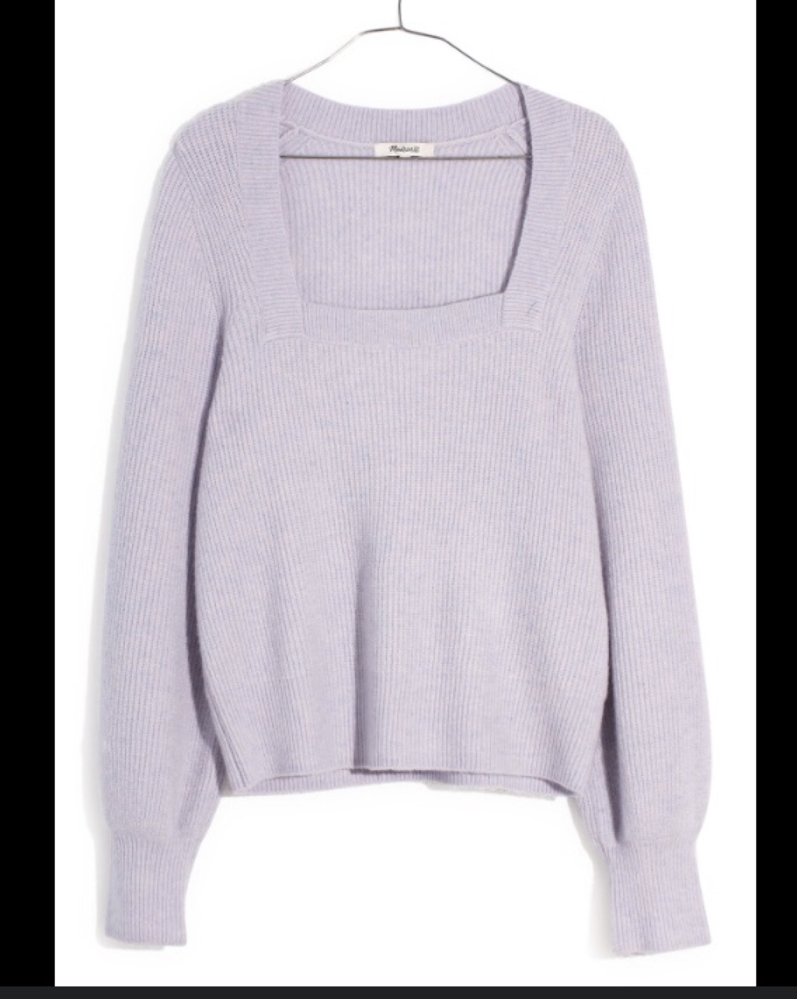 Madewell Square Neck Sweater - photo 3