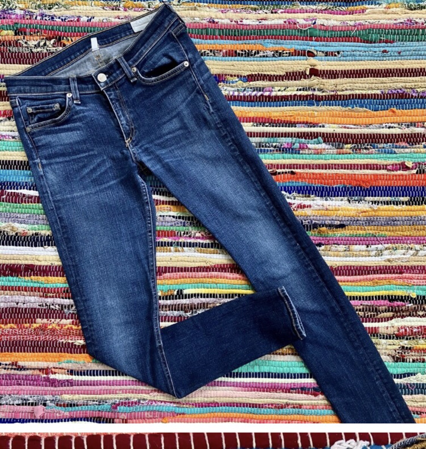 Rag & Bone Skinny Jeans Size 29 Plymouth Wash - photo 2