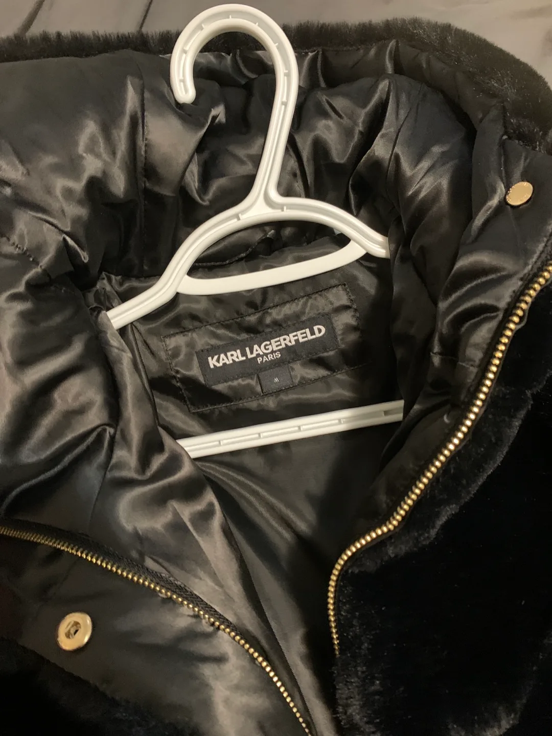 Black Puffer Jacket #freecycle image indicator(2)