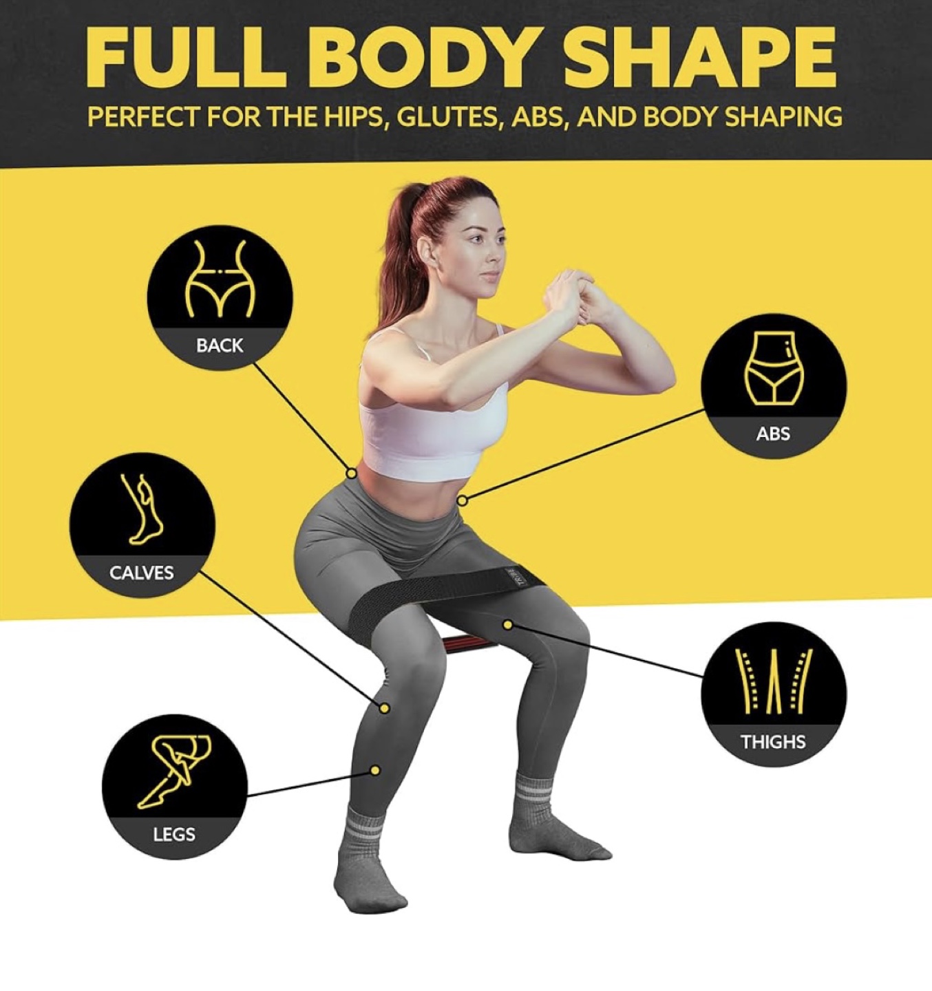 Tribe Fitness Resistance Bands Set of 3 - photo 5
