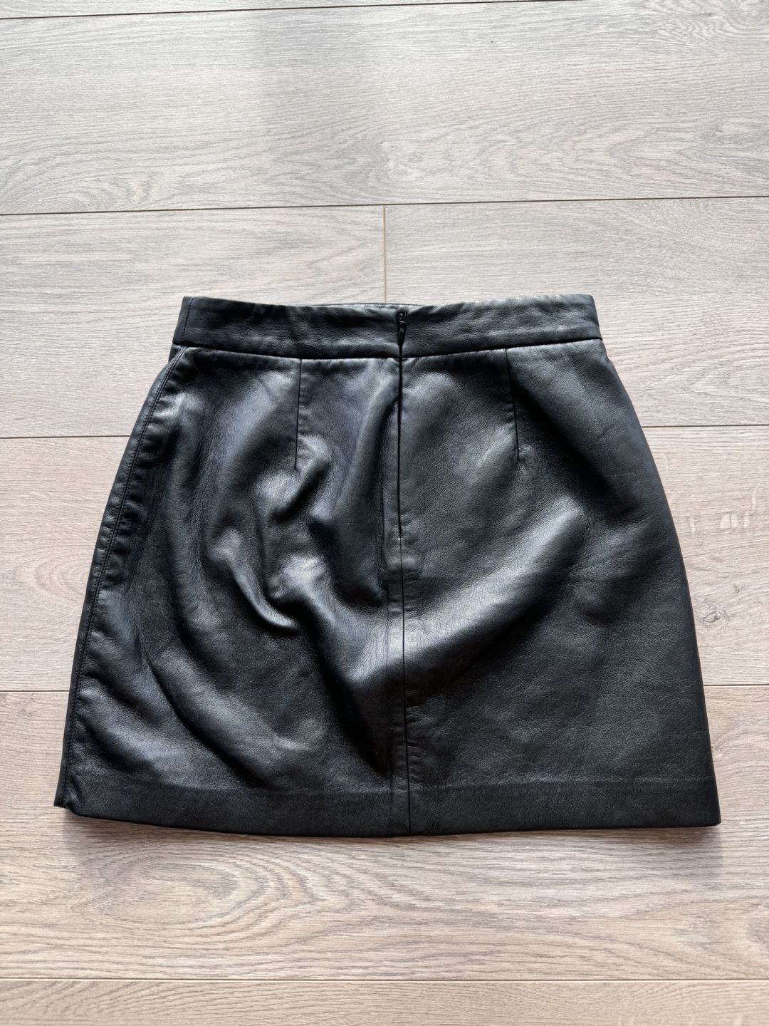 Wilfred Black Leather Mini Skirt - photo 5