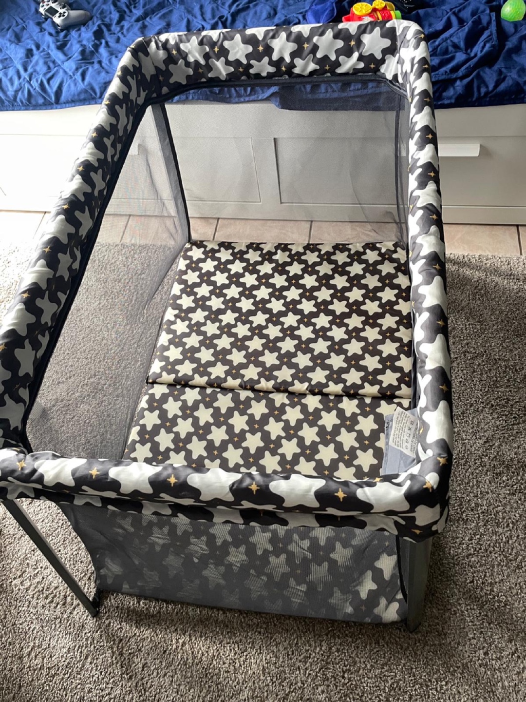 Baby Playpen with Stars Design - photo 2