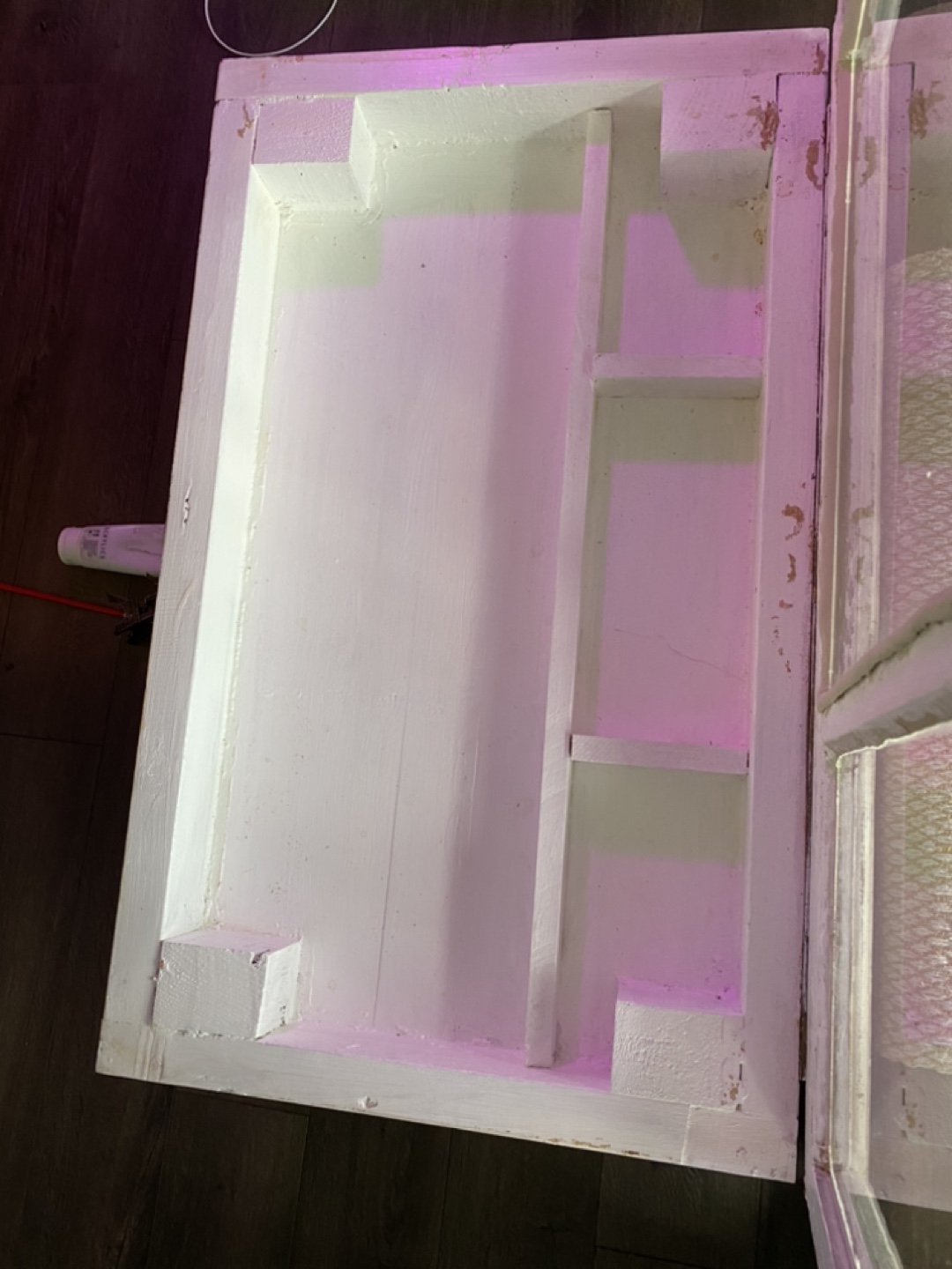 Reclaimed WoodCoffee Table with Glass Top - photo 5