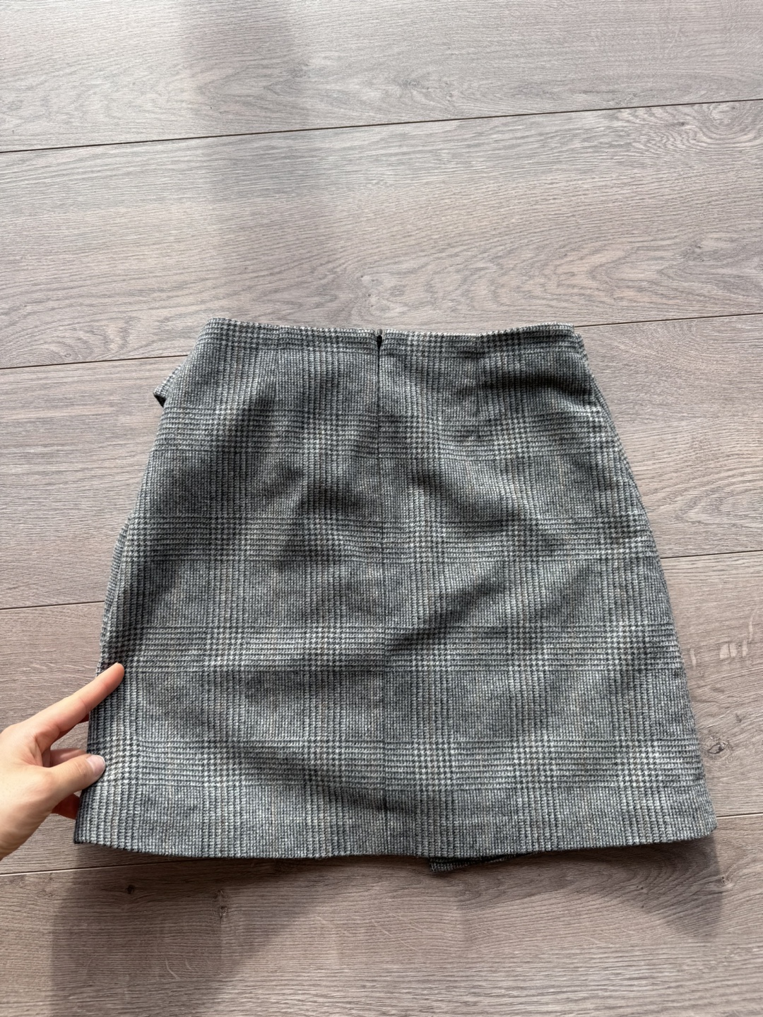 Wilfred Plaid Wrap Skirt