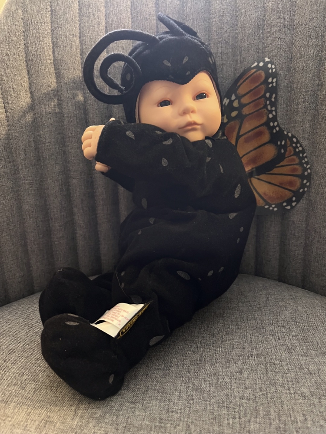 Vintage Anne Geddes Newborn Butterfly Collectible - photo 2