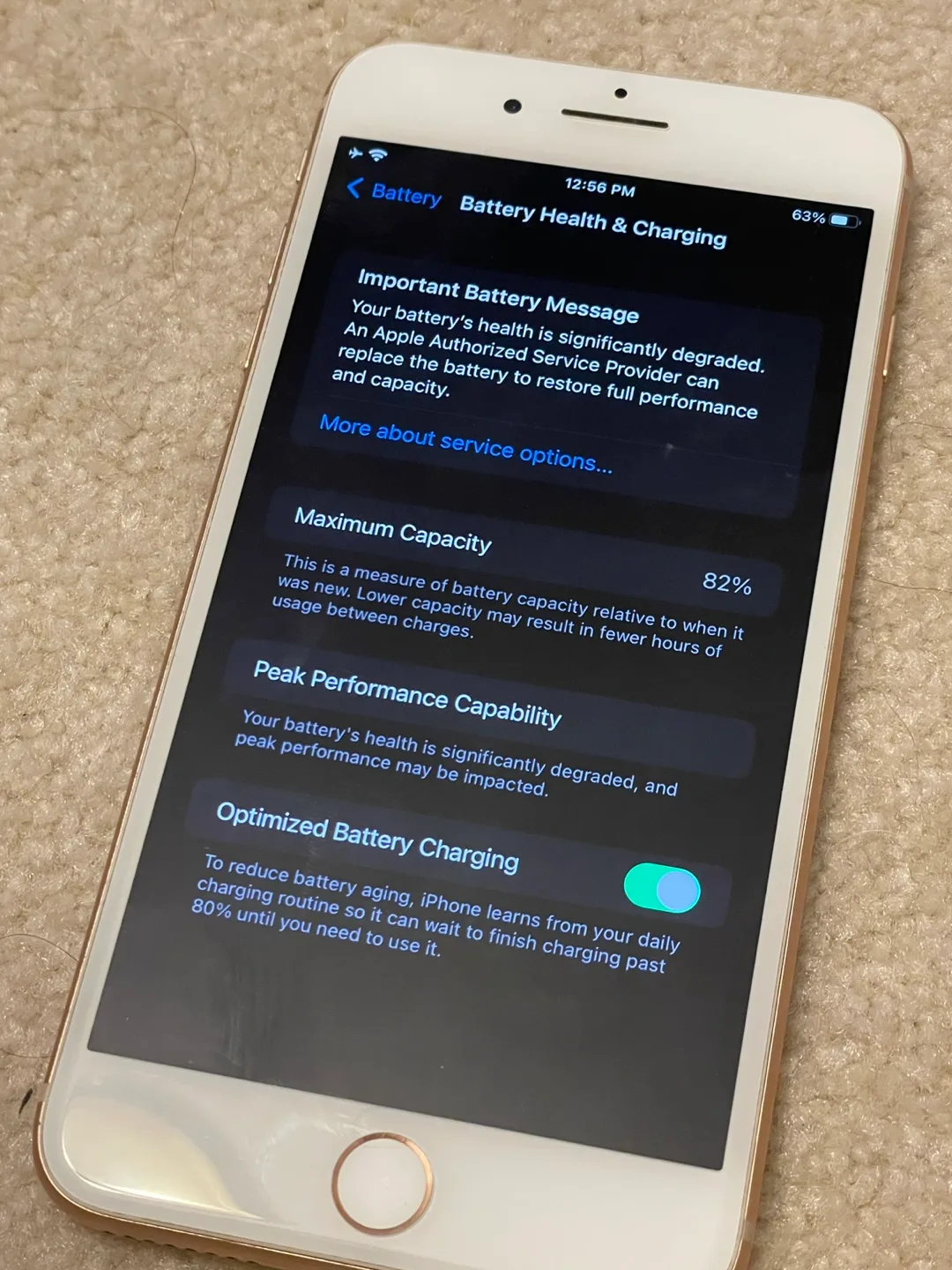 iPhone 8 Plus unlocked pristine condition image indicator(4)