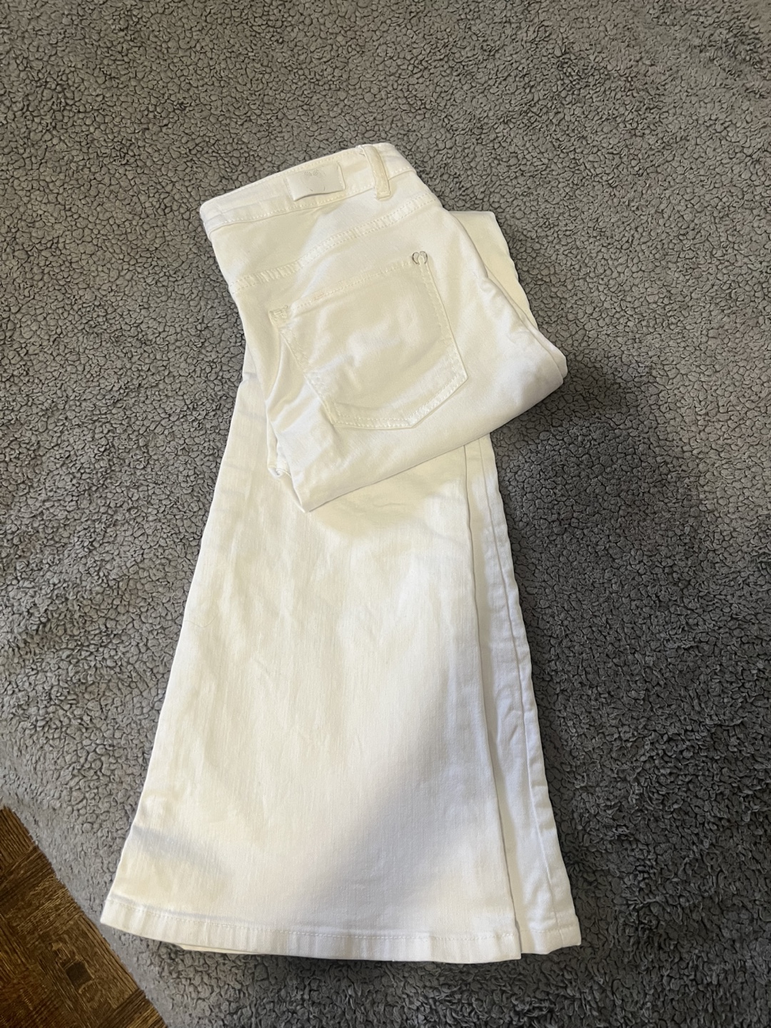 White Flare Jeans