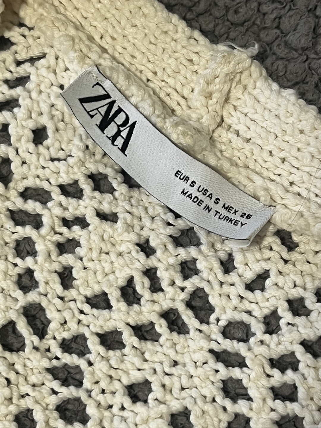 Zara Crochet Knit Cardigan - photo 2