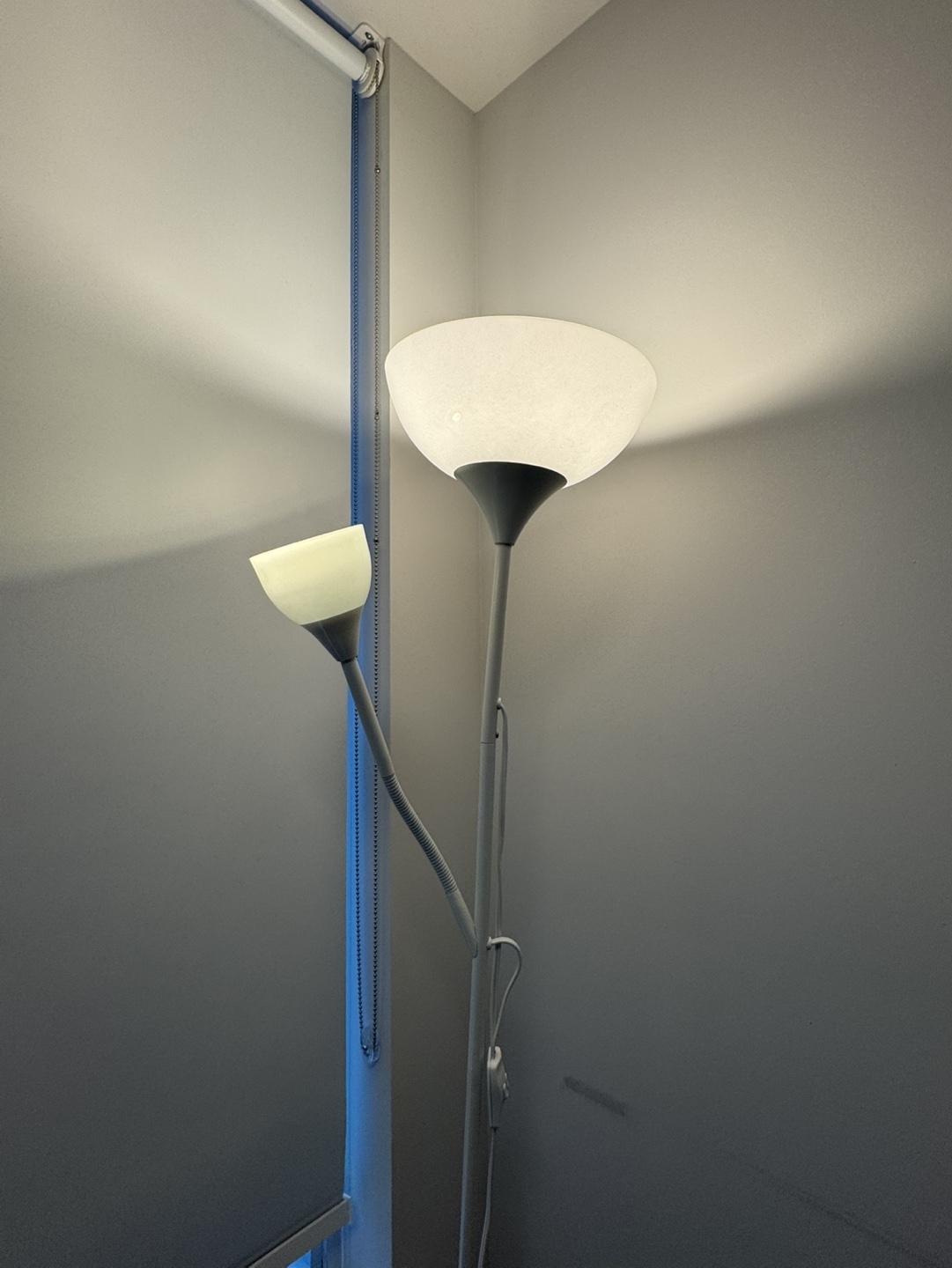 IKEA Floor Lamp with Two Lights