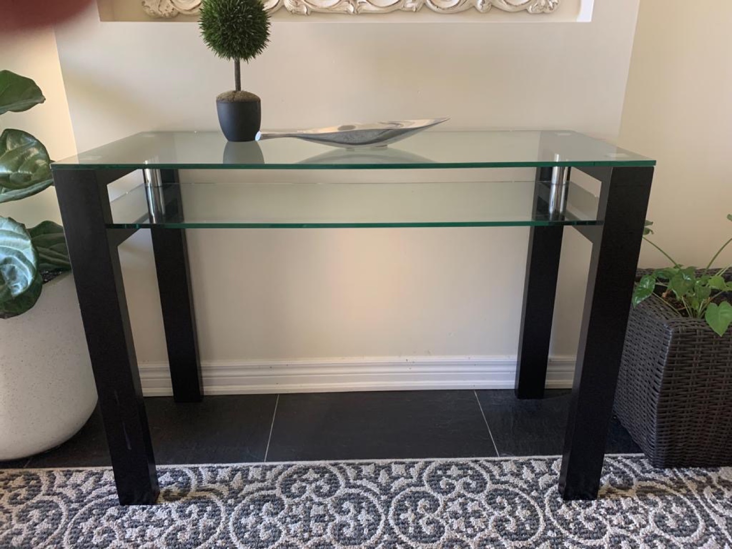 Glass Console Table - photo 3
