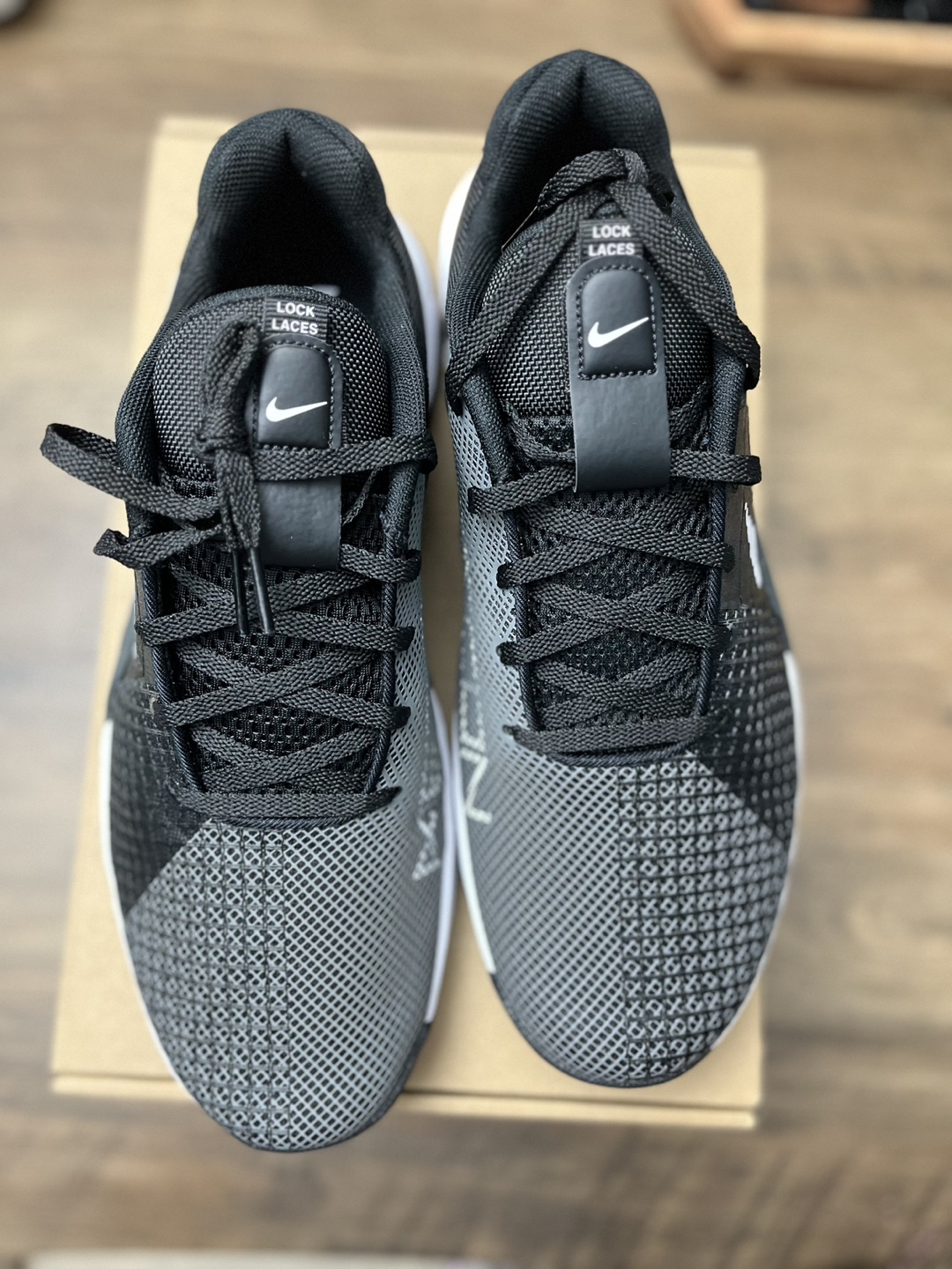Nike Metcon 8 Black/White-Dk Smoke Grey Size 10.5