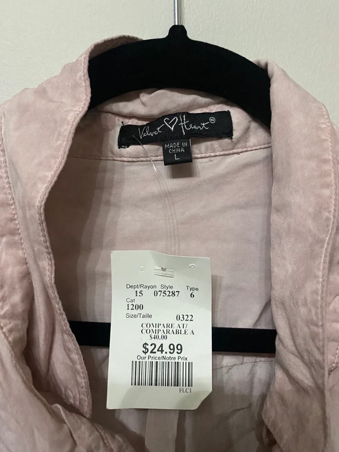 Bundle of 5 Tops - Charlotte Russe & Luna Allegria image indicator(9)