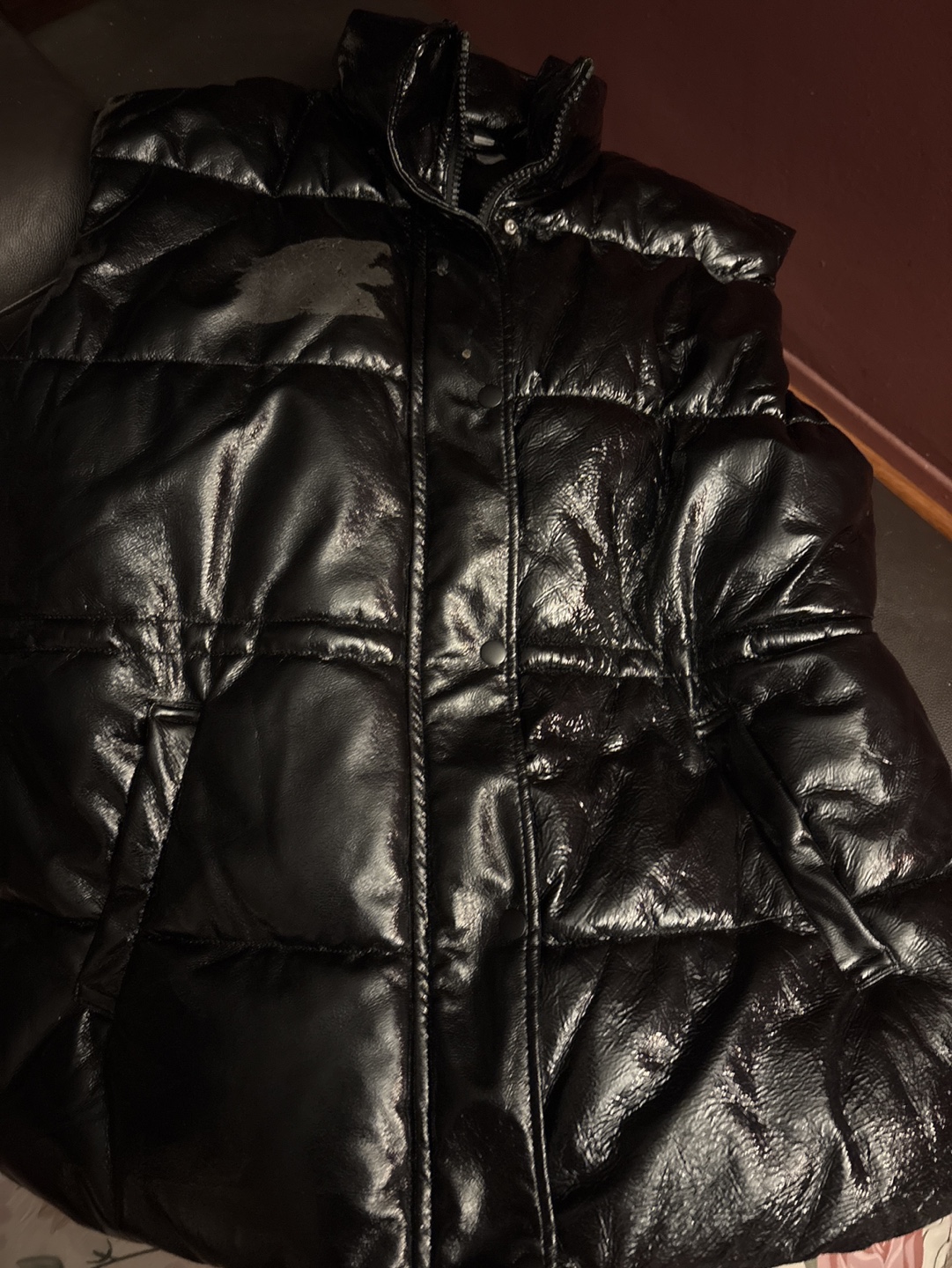 Black Puffer Vest