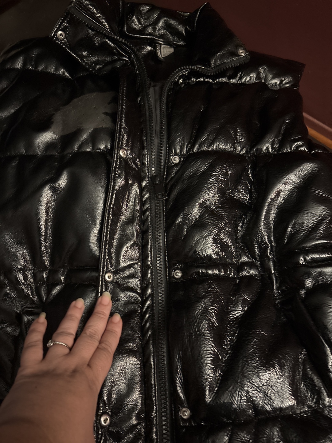 Black Puffer Vest - photo 3