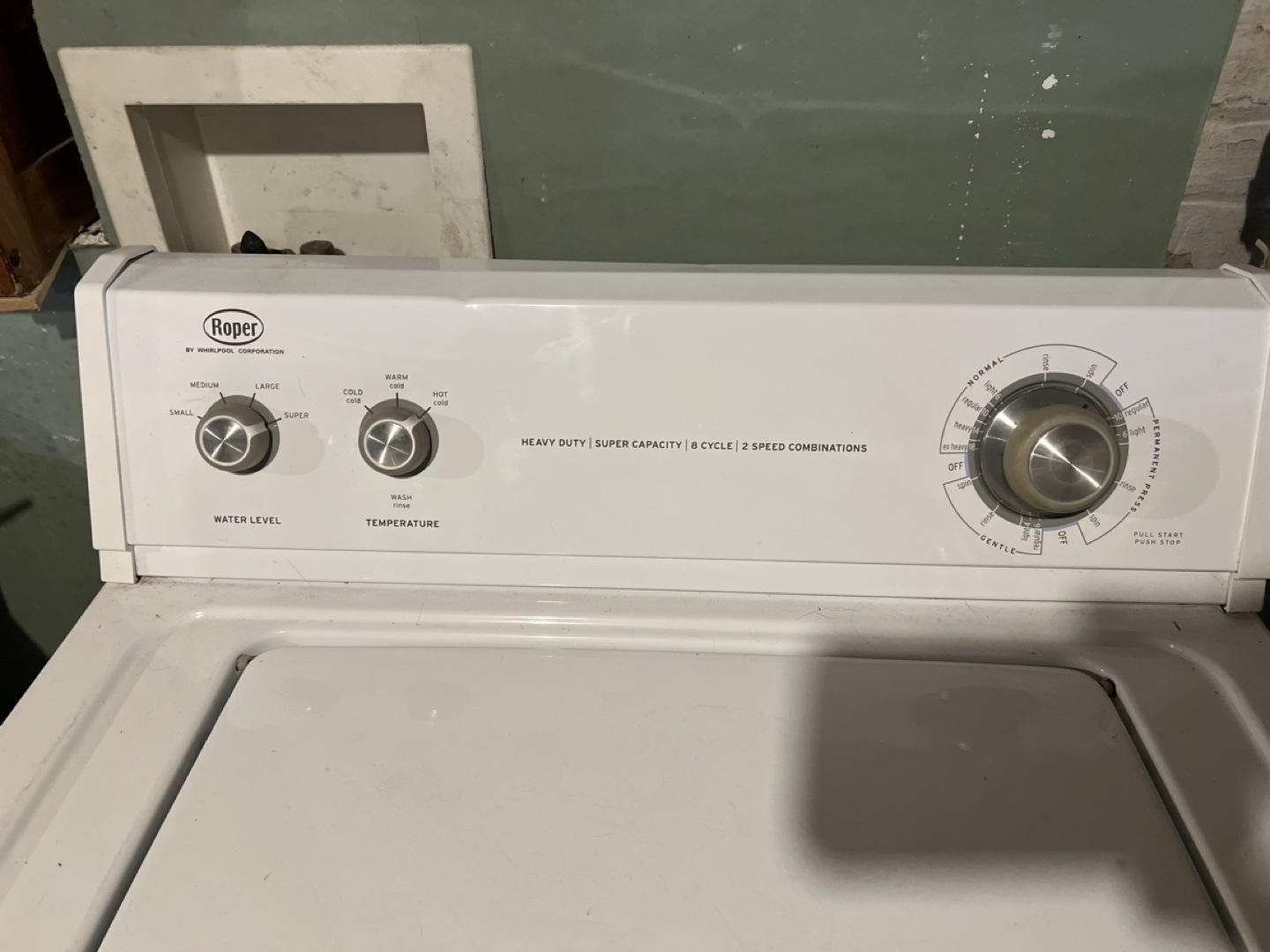 WASHER-Roper Top Load Washing Machine - photo 2
