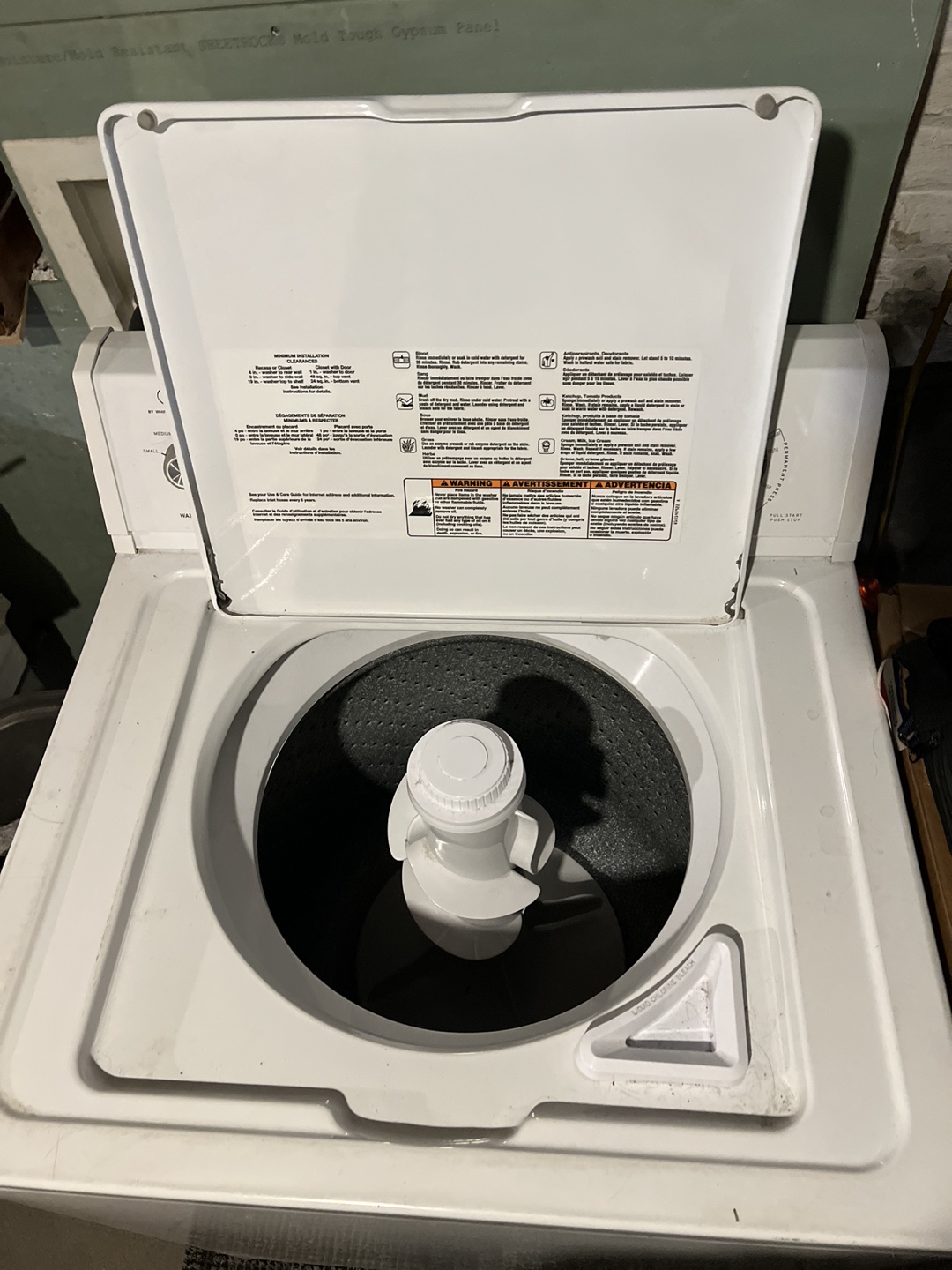 WASHER-Roper Top Load Washing Machine - photo 3