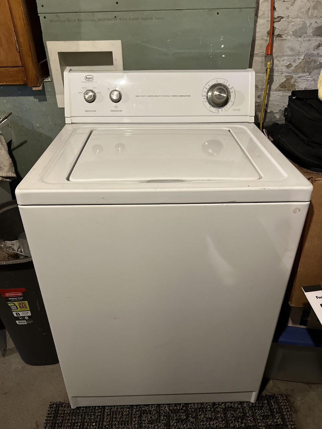 WASHER-Roper Top Load Washing Machine