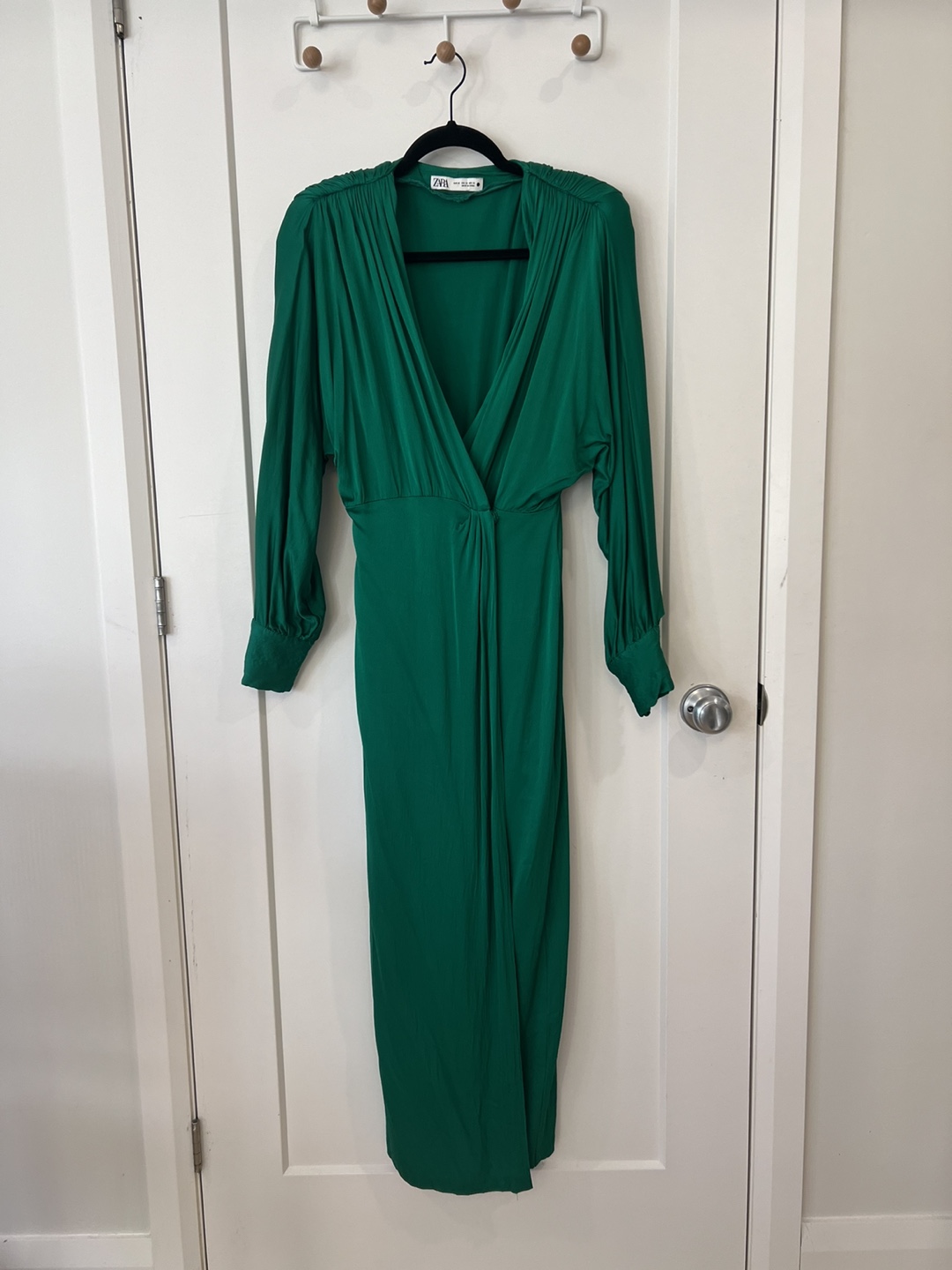 Zara Green Midi Dress