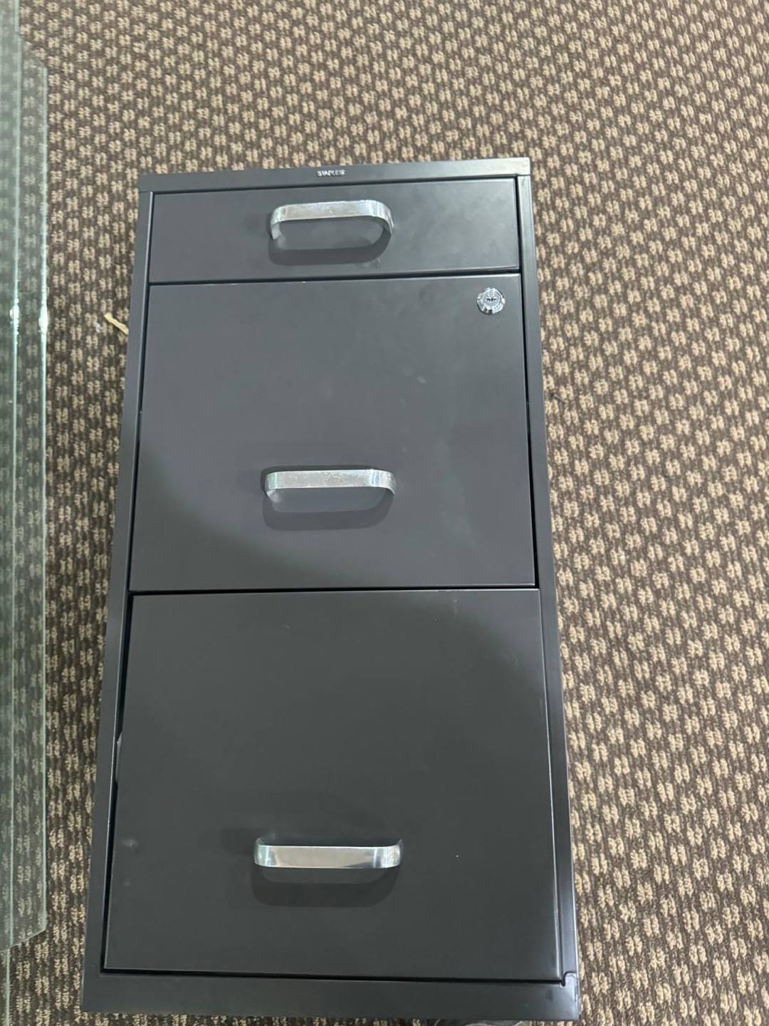 Staples 3 Drawer Lateral File Cabinet