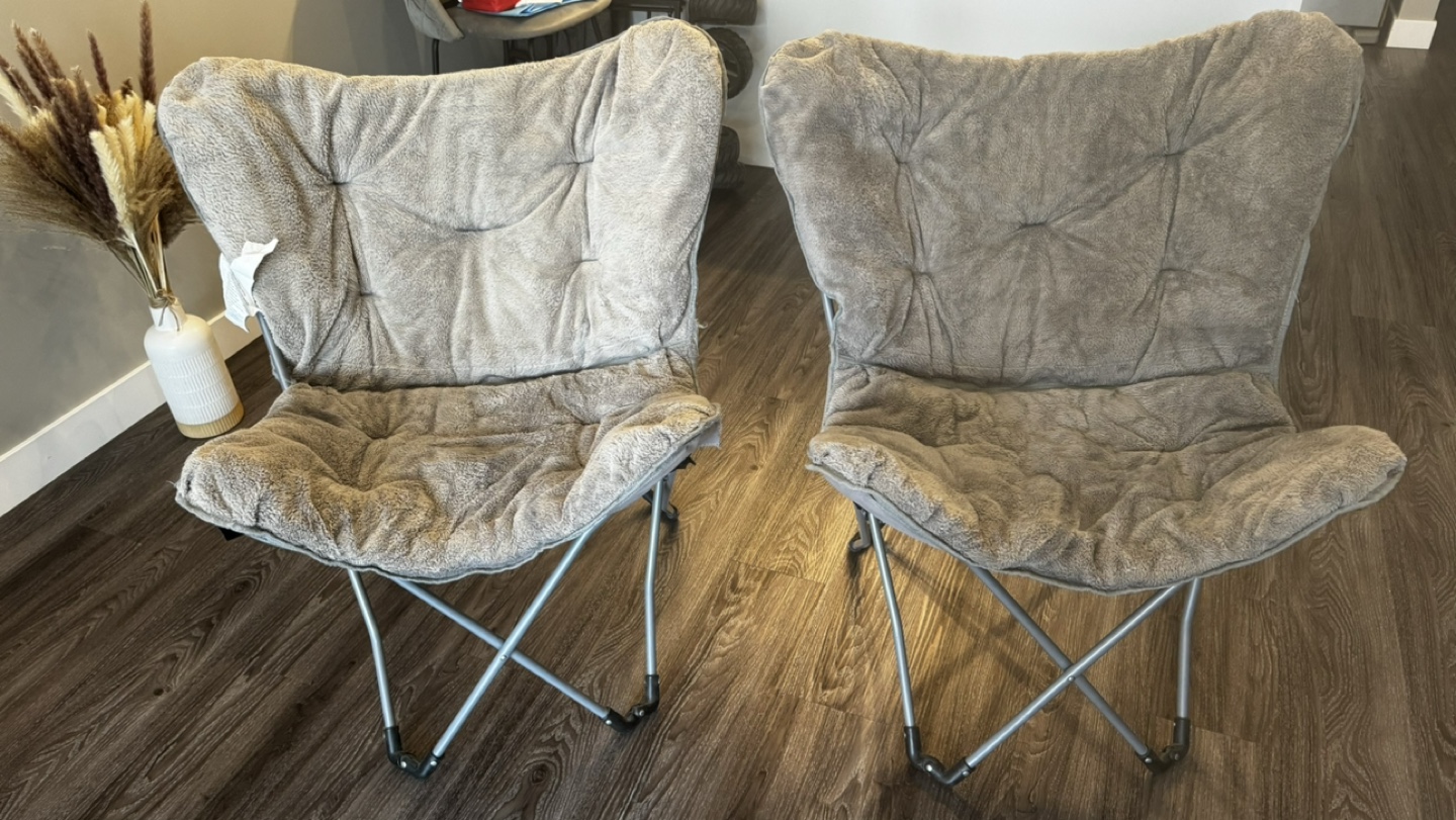 Set of Two Folding Chairs