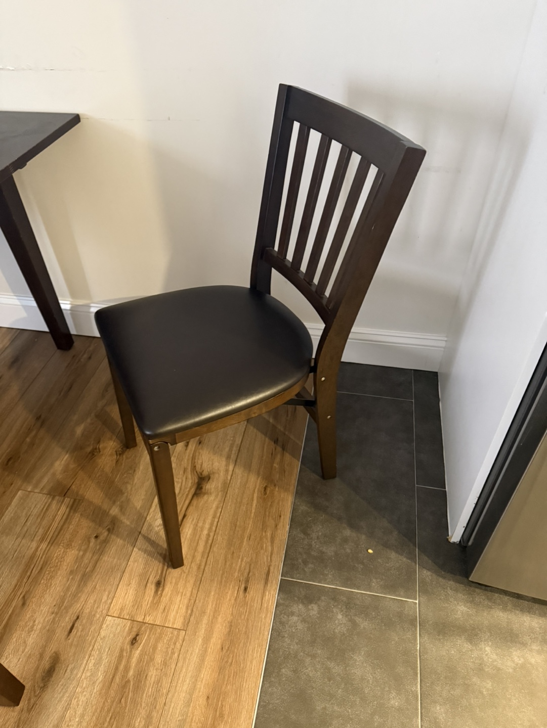 Upholstered Folding Dining Chair - photo 2