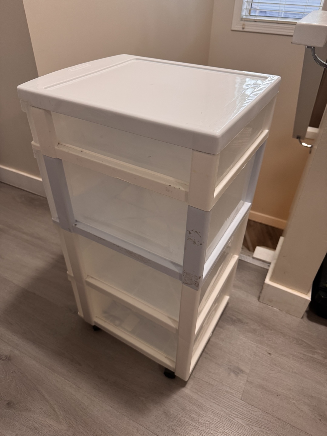3 Drawer Rolling Storage Cart - photo 3