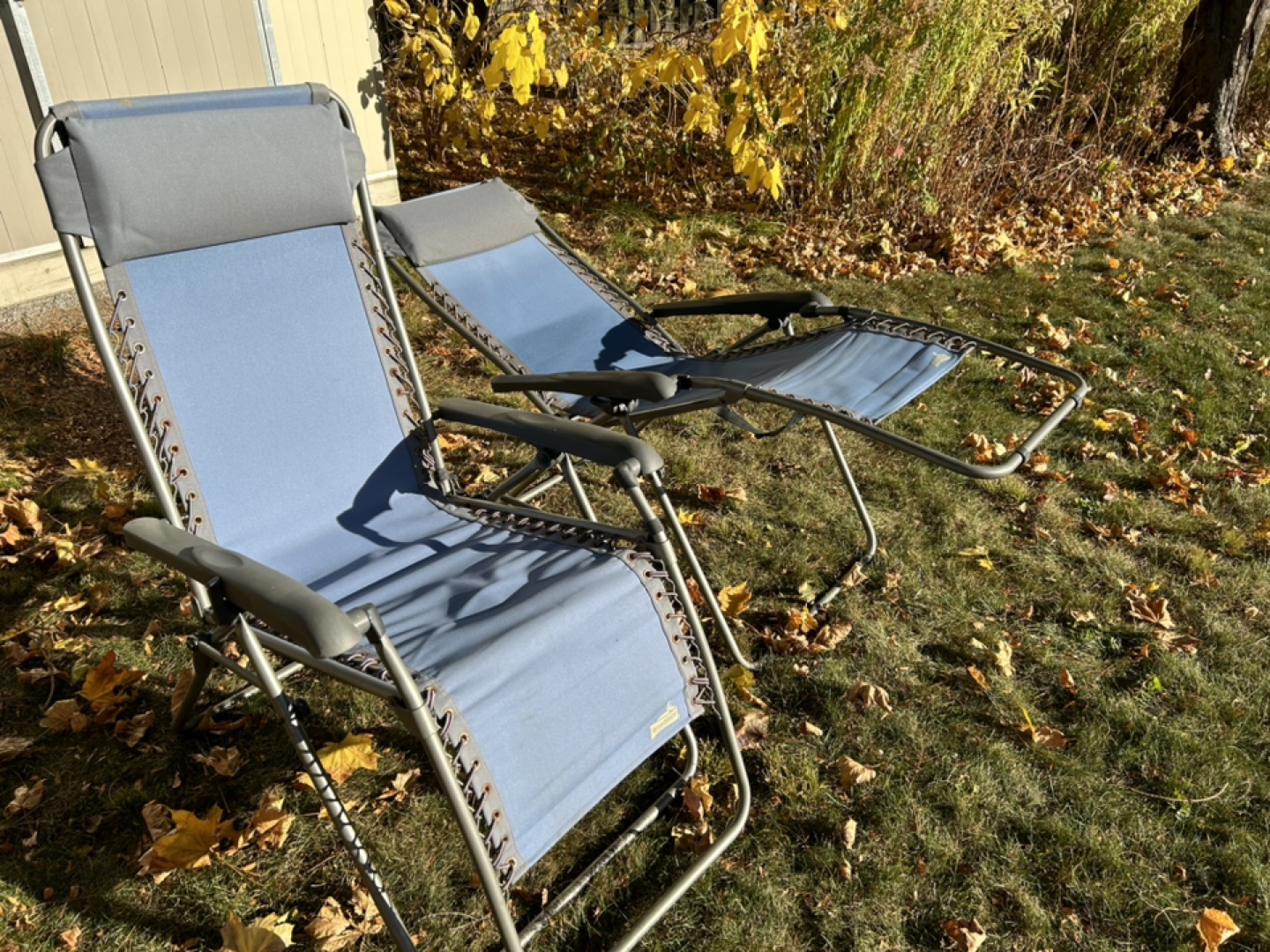 2 Zero Gravity Chairs