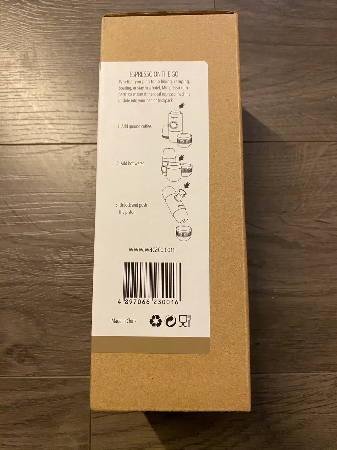Wacaco Minipresso GR Portable Espresso Machine image indicator(5)