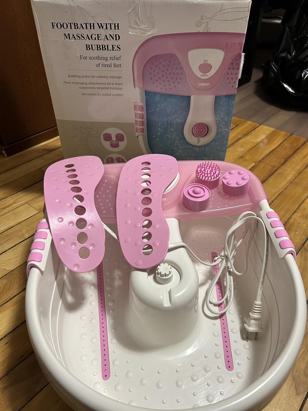 Conair Footbath with Massage and Bubbles