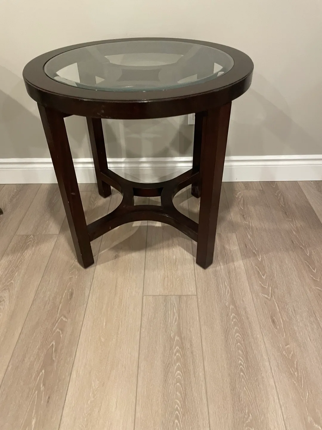 Glass Top Side Table image indicator(2)