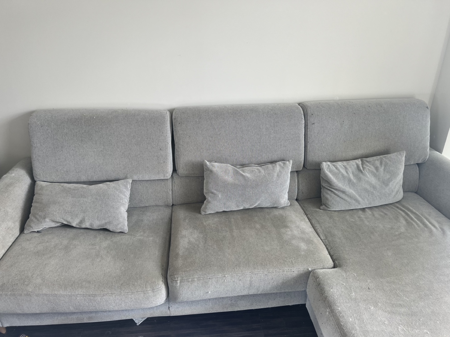 Grey Sectional Sofa for free - photo 2