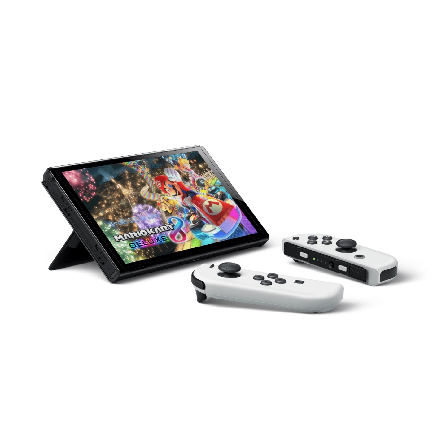 Nintendo Switch OLED - White - Mario Kart 8 Deluxe - photo 2