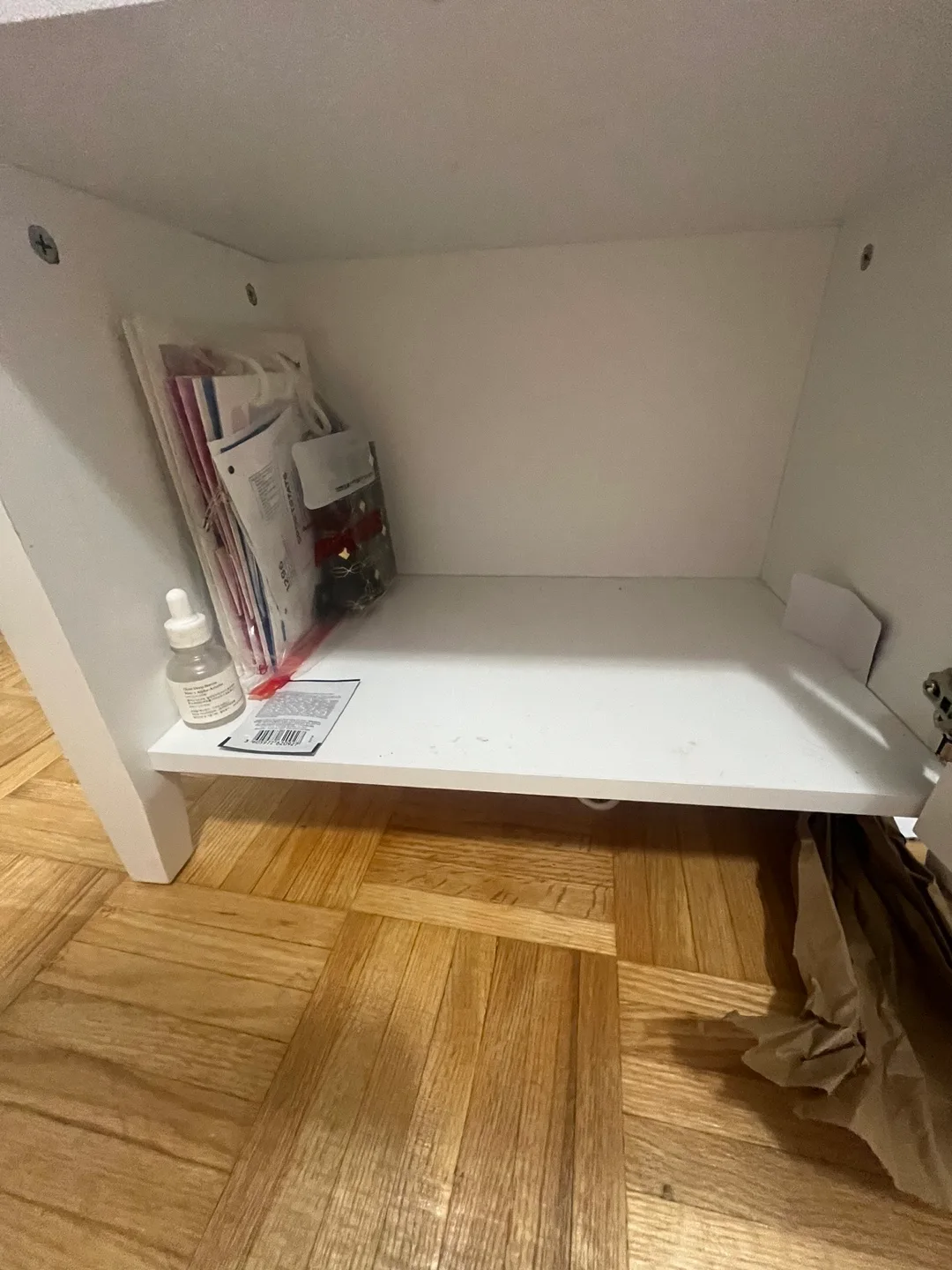 White Vanity mirror DRESSING TABLE with Lights image indicator(3)