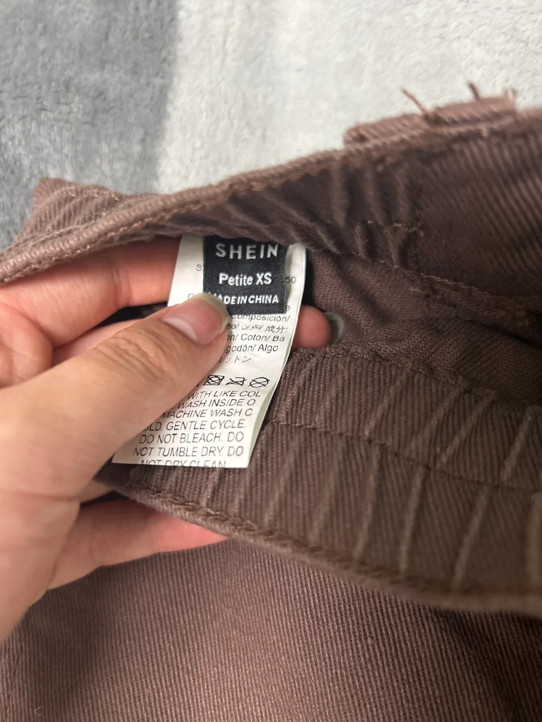 shein petite cargo pants image indicator(3)